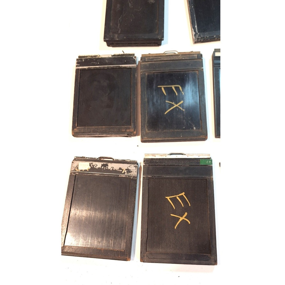 Vintage Large Format 4x5 Film Holders Lot Riteway Graphic Film Pack Adapter